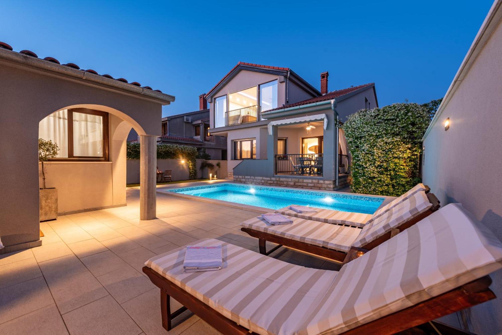 Villa Antea Zadarvillas Exterior foto